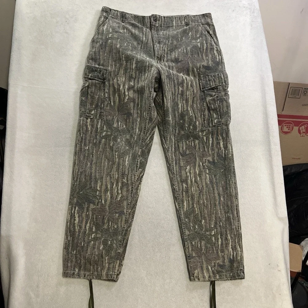 Rattlers Brand Camouflage Hunting Pants Men's Large Long 38x32 USA Outdoor Camo